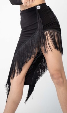 Юбка с бахромой
